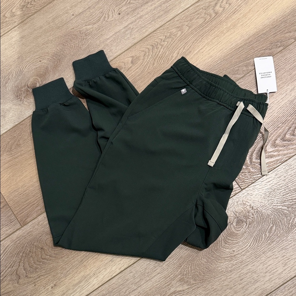 Figs Green Jogger Pants